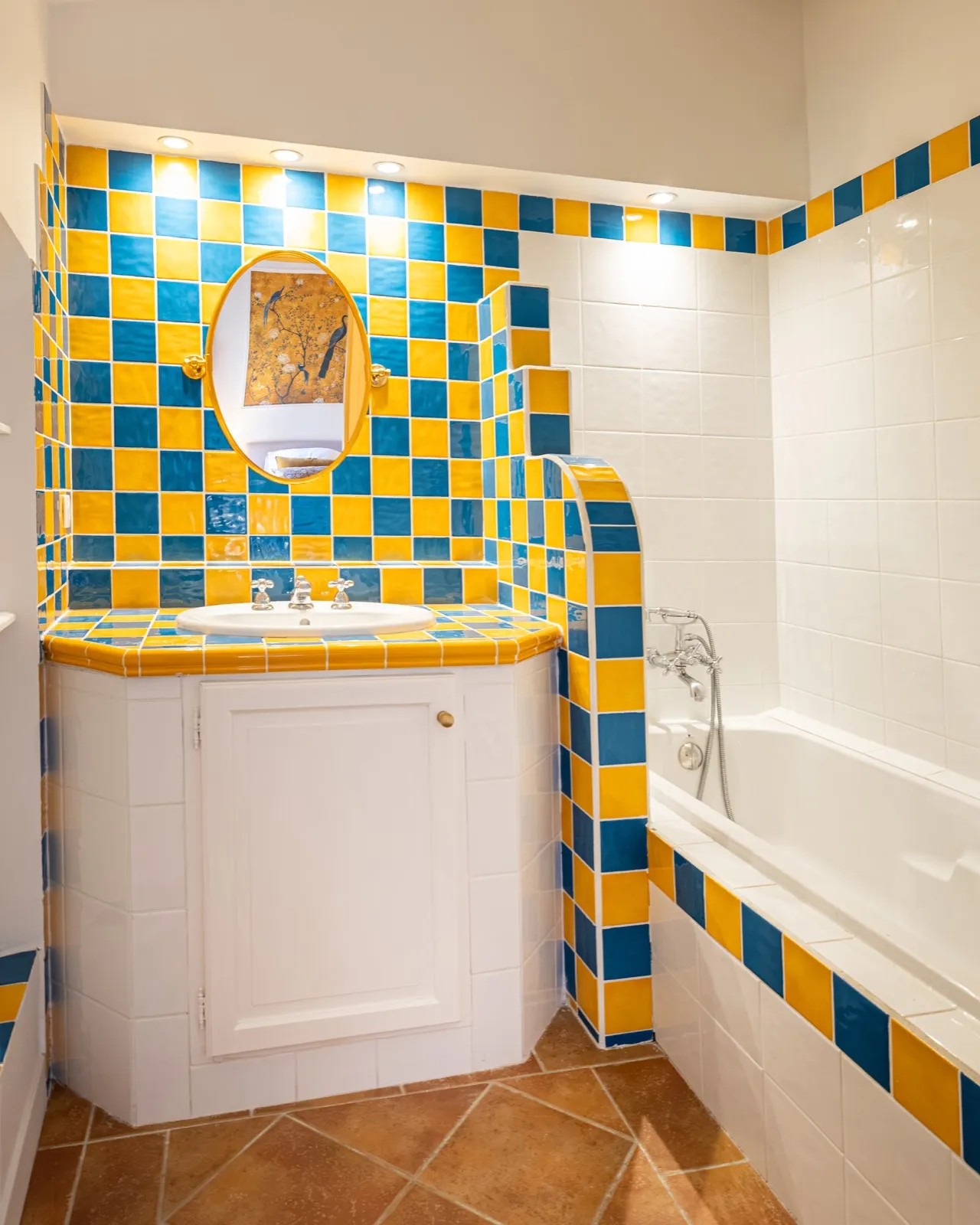 Salle de bain provençale — Salle de bain